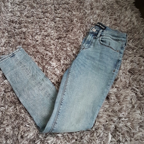 Express performance stretch mid rise jean legging - Picture 6 of 6